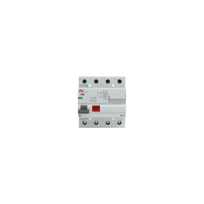 Устройство защитного отключения EKF DV, 4P, 63А/300мА, AC