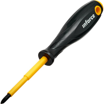Отвертка диэлектрическая PH1х80мм Inforce