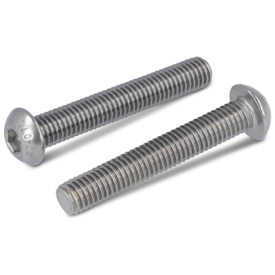 Винт Edelfix ISO 7380-1 M6x25/25 мм А2 полукр. гол. внутр. шестигр, 50 шт. 738012625 50
