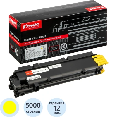 Тонер-картридж Комус TK-5370Y жел. для Kyocera PA3500cx/MA3500cix