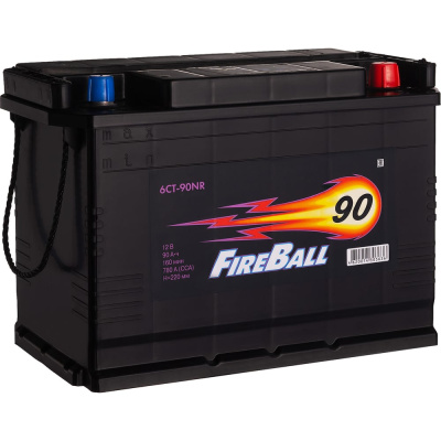 Аккумулятор FIRE BALL 6ст 90 NR высокий, 780 А CCA