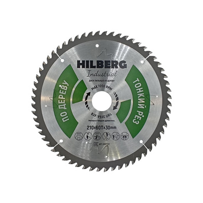Пильный диск по дереву Hilberg Industrial HWT212