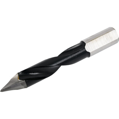 Сверло для сквозных отверстий KWS HW Ø10*43*70 Z=2 R K6
