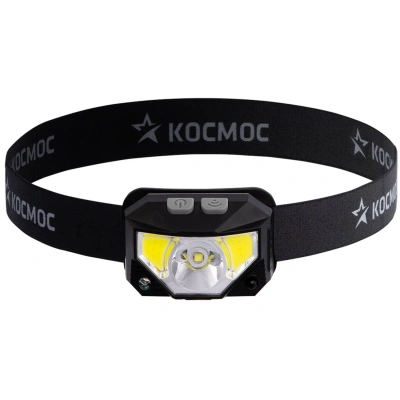 Фонарь налобный КОСМОС (KOC851Lit) аккумуляторный