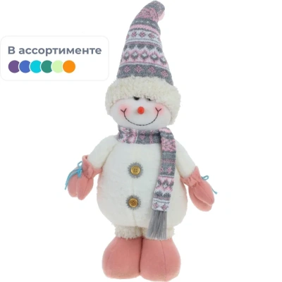 Игрушка набивная Снеговик, L22 W10 H56/47 см, 2в., 779452