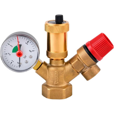 Группа безопасности котла UNIPUMP 1 - 1/2 СЛИМ