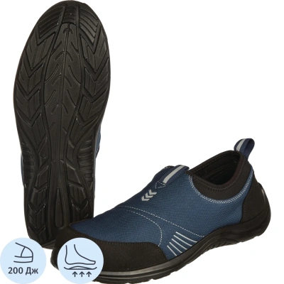 Полуботинки (кроссовки) ПУ с МП (blue black) KD 001 р.48