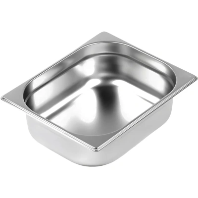 Гастроемкость Mgsteel нерж.сталь 1/2 H-100мм (325х265), 39067