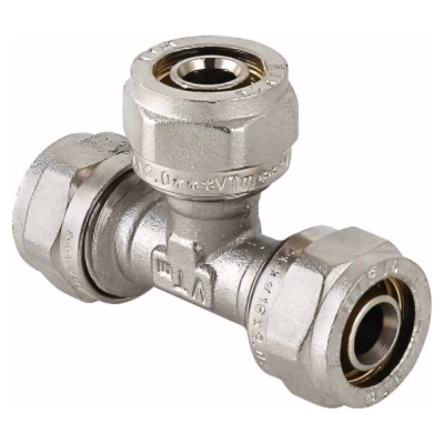Комплект Valtec _38 VI7 Тройник обжимной 16 VTm.331.N.161616 5 штук
