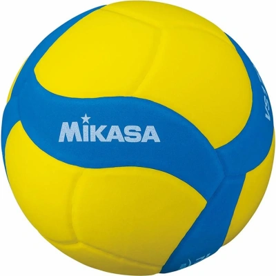 Мяч волейбольный тренер.облегч. MIKASA р. 5 жёлтый/синий, VS170W-Y-BL