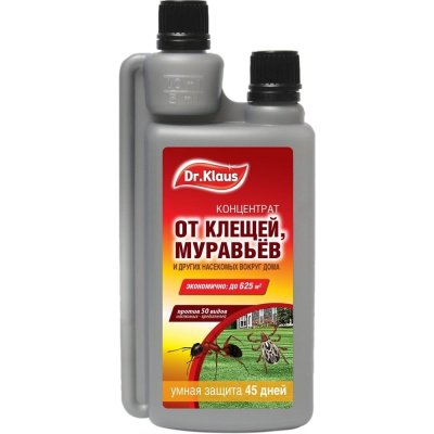 Концентрат от клещей, муравьев и других насекомых Dr.Klaus 250 мл
