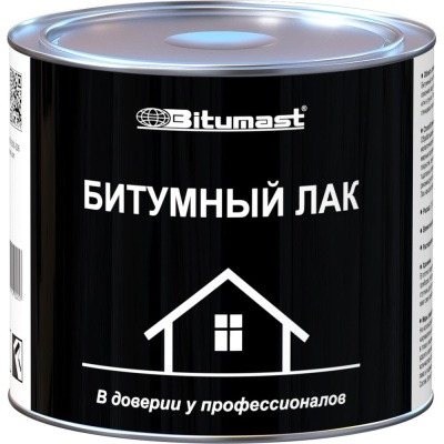Битумный лак, 2 л Bitumast