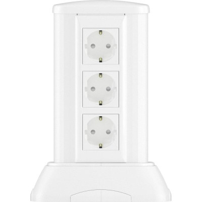 Миниколонна DKC алюминиевая, 0.25м, цвет белый