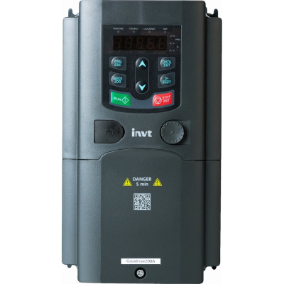 Частотный преобразователь INVT GD200A 4/5,5 кВт 380В IP20 (GD200A-004G/5R5P-4) 90001-01102