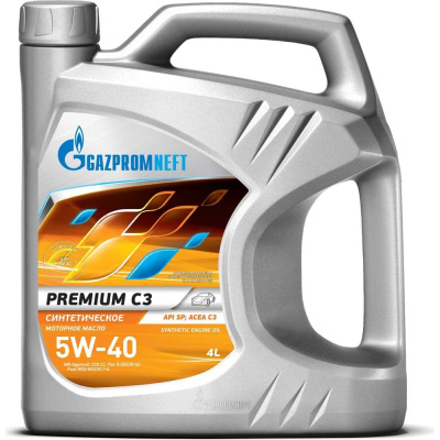 Масло Premium СЗ 5w40 4л Gazpromneft