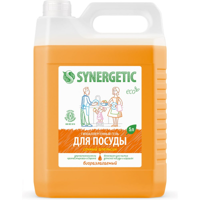 Средство для мытья посуды SYNERGETIC 4623722258335 103502