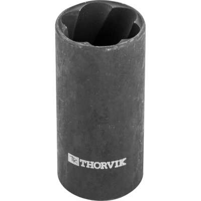 Головка торцевая (1/2"DR; 17 мм) спиральная для поврежденного крепежа Thorvik