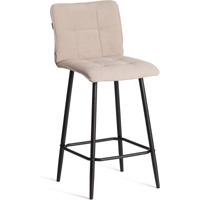 Полубарный стул Tetchair Bari велюр, бежевый