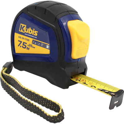 Рулетка измерительная KUBIS 7.5 м25 мм AutoLock
