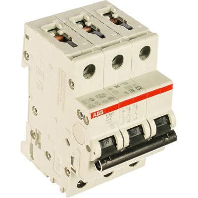 Автоматический выключатель ABB S203 3P 2A 6kA