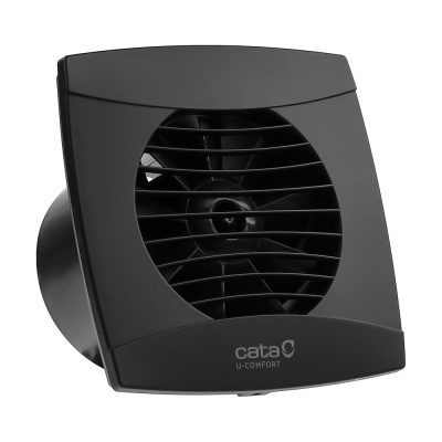 Вентилятор вытяжной CATA UC-10 HYGRO BLACK