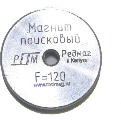 Поисковый односторонний магнит Редмаг F120