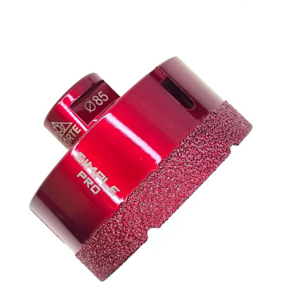 Коронка алмазная для УШМ CORTE SIMPLE PRO M14 85 мм SPB85