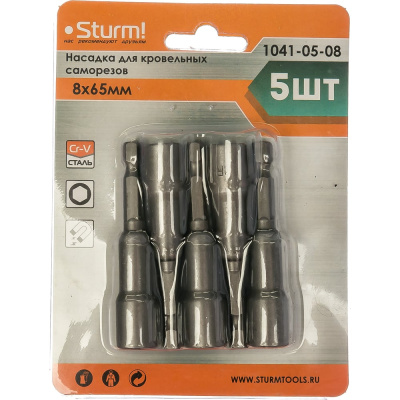 Биты для кровельных саморезов Sturm
