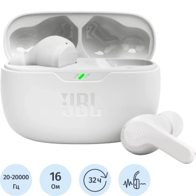 Наушники JBL Wave Beam 2 White (JBLWBEAM2WHT)