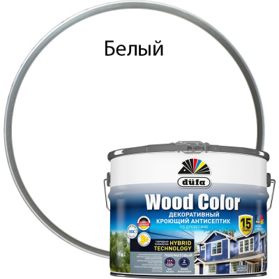 Кроющий антисептик Dufa WOOD COLOR МП00-007350