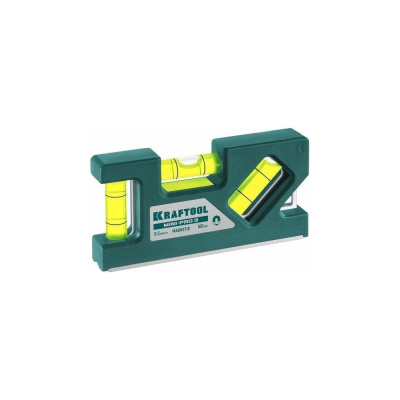 Магнитный компактный уровень KRAFTOOL Mini-Pro 100 мм