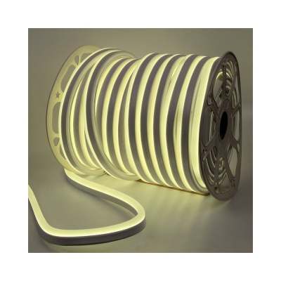 Светодиодная лента General Lighting Systems гибкий неон высокомощный 50м, 9Вт/м,220В, 6500К,холодный белый