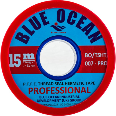 ФУМ-лента Blue Ocean 19мм х 0,2мм х 15м