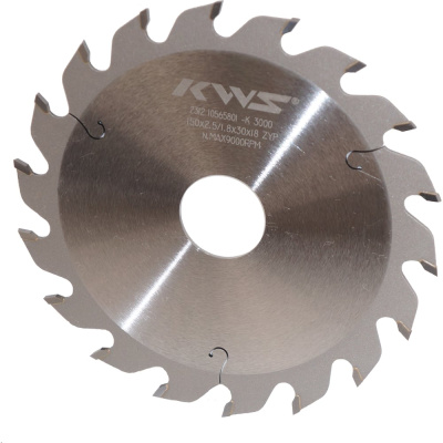 Диск пильный пазовый KWS 150*30*2.5/1.8*18T ZYP 3000