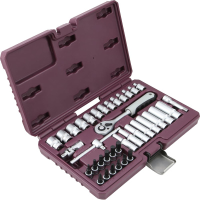 Набор инструмента THORVIK 1/4DR, 38 предметов 054001 TS038