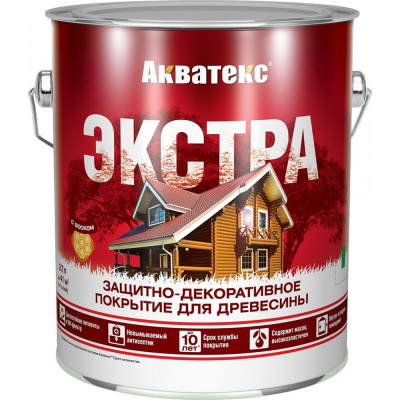 Защитно-декоративное покрытие АКВАТЕКС акватекс-экстра 259746