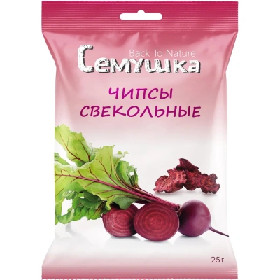 Чипсы свекольные Семушка 25г