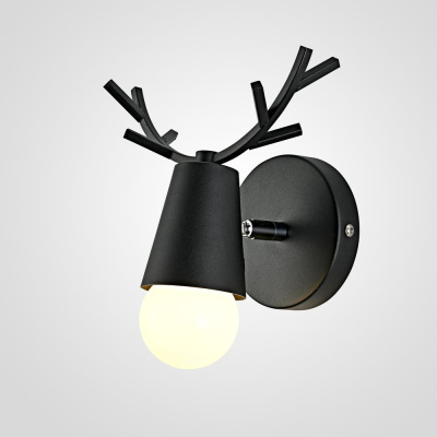 Бра IMPERIUMLOFT с рожками DEER A Black 181038-26