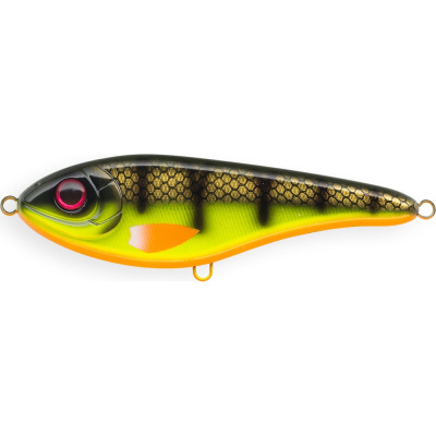 Воблер Strike Pro Джеркбейт Buster V, цвет: C664F Hot Baitfish