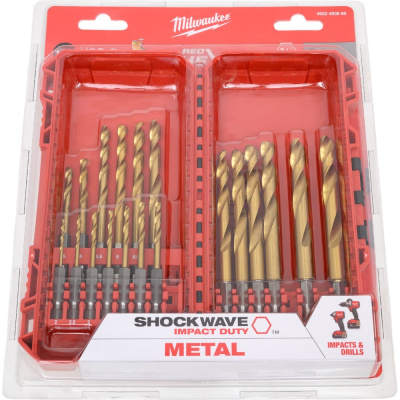 Сверла по металлу Milwaukee RedHEX HSS-TiN 4932493866