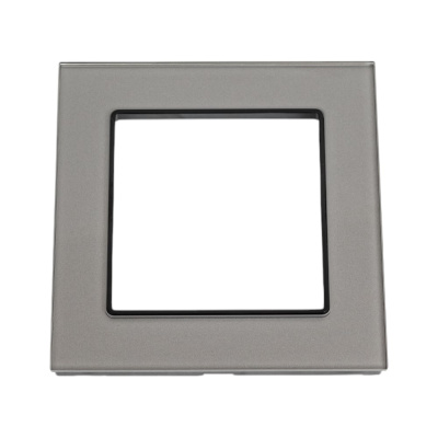 Рамка Arlight стеклянная FRM-GLARE-GS-1-GR 1шт