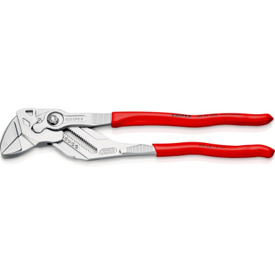 Переставные клещи - гаечный ключ Knipex 68 мм (2 1/2"), длина 300 мм, хром, 1К ручки
