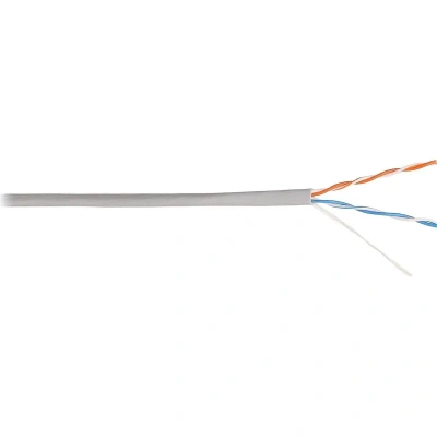 Кабель NewMax NM-UTP5E2PR-CCA 2 пары, Кат.5e, PVC, серый, 305 метров