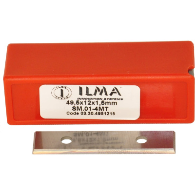 Нож сменный твердосплавный ILMA 49,5x12x1,5 поворотный HW Z=4 (упаковка 10шт)