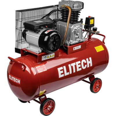 Компрессор ременной масляный Elitech КПР