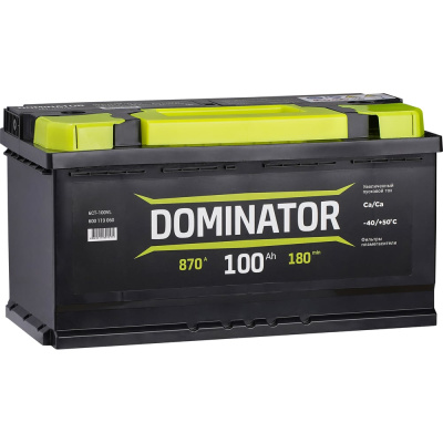 Аккумулятор DOMINATOR 6 СТ 100 Ач 1 L, 870 А ССА