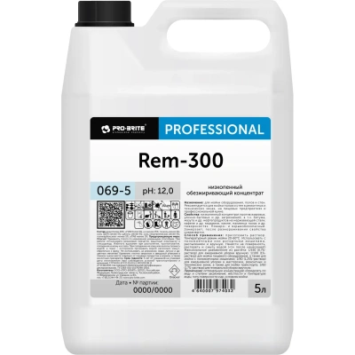 Профхим д/машин мойки щел конц. д/ремзон Pro-Brite/Rem-300 (069-5), 5л