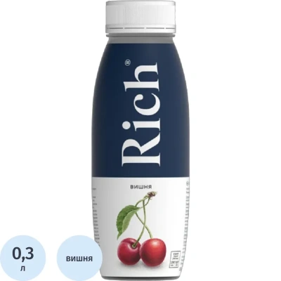 Нектар Rich Вишня, ПЭТ 0,3л