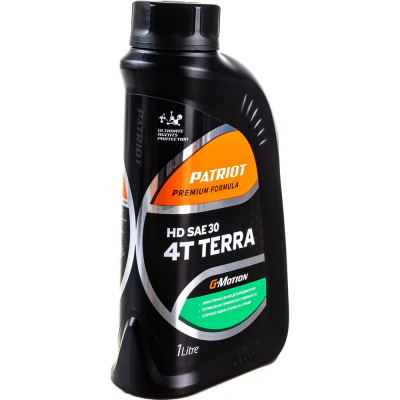 Масло минеральное G-Motion HD SAE 30 4Т TERRA PATRIOT
