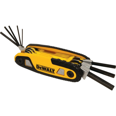 Набор шестигранных ключей DEWALT складной
